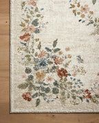 Loloi Rifle Paper Co. Laurel Collection LAU-01 Cream 2'-8" x 8' Runner Rug