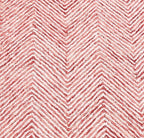 Modern Herringbone Chevron Collection Handcrafted Wool Area Rug - Durable, Zigzag Pattern, for High Traffic, Contemporary Design for Living Room, Bedroom, Dining Room Decor (Blush Pink, 6' x 9')