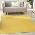 Nourison Home Nourison Essentials Yellow 4' x 6' Area Rug - Easy Clean, Non Shedding, Bed Room, Living Room, Dining Room, Kitchen (4' x 6')