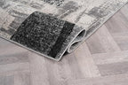Rugshop Contemporary Abstract Circle Design Soft Area Rug 6' 6" Round Cream