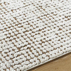 Livabliss x Our PNW Home Cascade Minimalist Area Rug, 2'7" x 7'3", Brown