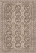 Kuden 3x5 Small Rug, Machine Washable, Non-Slip Backing, Vintage Style, Soft, Low Pile, Area Rugs for Entryway Kitchen Indoor Entrance