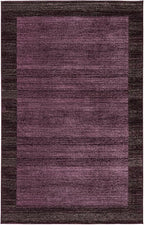 Rugs.com Angelica Collection Rug – 6' x 9' Violet Medium Rug Perfect for Bedrooms, Dining Rooms, Living Rooms