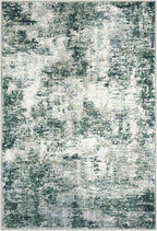 Modern Abstract Small Area Rug Indoor, Grey Green 3x5 Washable Rug Non-Slip Soft Entryway Rug Kitchen Mats Thin Print Faux Wool Floor Carpet Colorful Throw Rugs for Entrance Bedroom