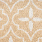Nourison Home Essentials Indoor/Outdoor Beige Ivory 2'2" x 7'6" Area -Rug, Easy -Cleaning, Non Shedding, Bed Room, Living Room, Dining Room, Backyard, Deck, Patio (2x8)