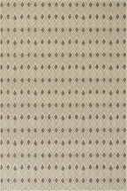 Dash & Albert Chandler Tan Machine Washable Rug, 6 X 9 Feet, Tan Geometric Pattern