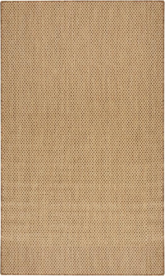 Nourison Home Courtyard 3' x 5' Jute Fabric Area Rug