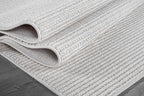 Beverly Rug Micro Loop Area Rug White 5x7 Modern Luxury Soft Trellis Geometric Durable Indoor Area Rugs for Living Dining Room Office Stain Resistant Non Shedding Casual Indoor Carpet White 5 x 7