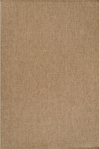 CAMILSON Easy Jute Rug 9x12, Large Indoor Outdoor Natural Color Farmhouse Area Rugs for Living Room Patio and Kitchen Rug, Solid Boho Woven Design, Easy-Cleaning, Washable Outside Carpet (9 x 12)