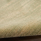 Nourison Home Nourison Essentials Green Gold 2'2" x 10' Area Rug - Easy Clean, Non Shedding, Bed Room, Living Room, Dining Room, Kitchen (10' Runner)