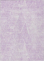 Addison Rugs Chantille ACN591 Purple 2'6" x 3'10" Indoor Outdoor Area Rug, Easy Clean, Machine Washable, Non Shedding, Bedroom, Living Room, Dining Room, Kitchen, Patio Rug