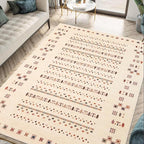 Keen Home Design 6x9 Rug - Machine Washable Area Rug with Non-Slip Backing, Ideal for Living Room, Dining Room, Bedroom - Vintage, Easy Clean, Durable, Low Pile - (6' x 9')
