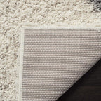 SAFAVIEH Dallas Shag Collection Area Rug - 10' Square, Ivory & Grey, Trellis Design, Non-Shedding & Easy Care, 1.5-inch Thick Ideal for High Traffic Areas in Living Room, Bedroom (SGD257F)