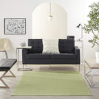 Nourison Home Nourison Essentials Green 4' x 6' Area Rug - Easy Clean, Non Shedding, Bed Room, Living Room, Dining Room, Kitchen (4' x 6')