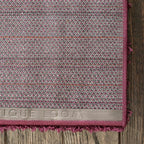 Unique Loom Solid Shag Collection Area Rug (8'x 11' Rectangle, Eggplant Purple)