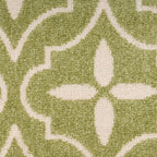 Nourison Home Nourison Essentials Green Ivory 8' x 10' Area Rug - Easy Clean, Non Shedding, Bed Room, Living Room, Dining Room, Kitchen (8' x 10')