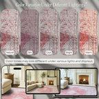 Fame Rugs Turkish Rug. Washable Vintage Oriental Antique Inspired Traditional Doormat Small Modern Area Rugs Luxury Entryway Entry Bedroom Bathroom Kitchen (410CP, 9' x 12')
