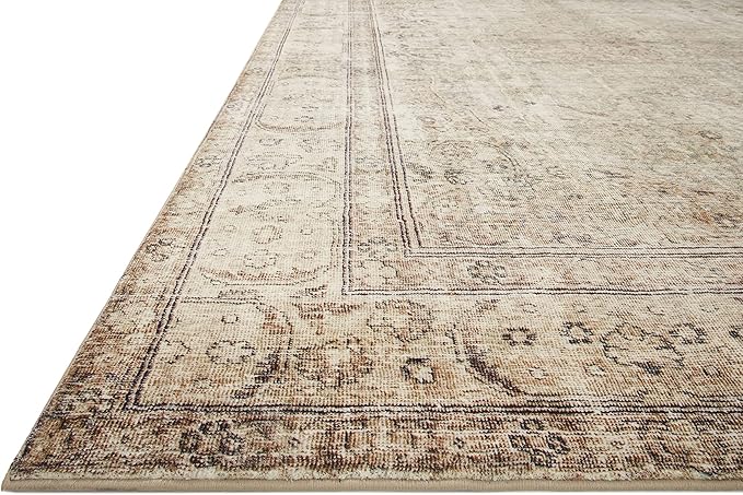 Loloi Margot Collection MAT-01 Antique/Sage 2'-6" x 11'-6" Runner Rug feat. CloudPile, No-Shed Easy Clean Large Patterned Area Rug for Living Room, Bedroom, Dining Area