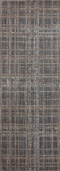 Loloi Angela Rose Ember Collection EMB-01 Midnight/Dove 2'-7" x 7'-6"" Runner Rug