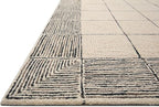 Loloi Chris Loves Julia Francis Collection FRA-02 Cream/Black 2'-3" x 3'-9" Accent Rug