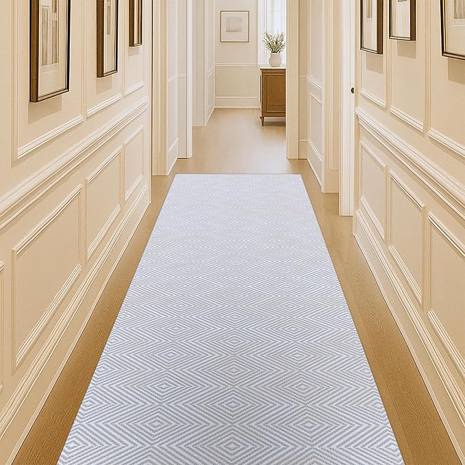 Fame Living Washable Area Rug. Modern Farmhouse. Vintage. Turkish. Bohemian. Distressed. Oriental. Traditional. Rugs for Living Room. Dining. Bedroom. Office. Entryway. Foyer. (864CC, 2'5" x 9'8")