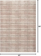 Loloi Angela Rose Ember Collection EMB-06 Clay/Mist 3'-6" x 5'-6" Accent Rug