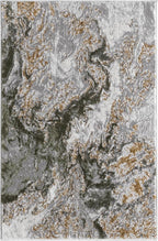 LUXE WEAVERS Marble Swirl Abstract Area Rug, Green 2x3