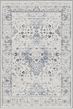LUMI 8x10 Washable Area Rug for Living Room, Ultra Soft Traditional Rugs Non Slip with Rubber Backing, Low Profile, High Traffic, Stain Resistant Carpets, Ideal for Bedroom, Dining Room, Indoor