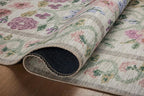 Loloi Rifle Paper Co. Rosa Collection RSA-01 Ivory 2'-6" x 9'-6" Runner Rug