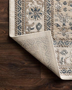 Loloi Teagan Collection TEA-02 Oatmeal/Ivory 7'-11" x 10'-6" Area Rug, Large, Soft Neutral Rug, High-Traffic for Living Room, Bedroom, Home Office, Dining Area
