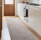 Well Woven Custom Size Hallway & Stair Runner- Harlow Pompeii Taupe 31 Inches Wide x 19 Feet Long Runner (31" x 19') Runner Rug - Modern Chevron Pattern, Ultra-Soft, Easy-Clean
