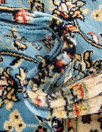 Unique Loom Sialk Hill Collection Area Rug - Washington (2' 2" x 3' 1" Rectangle Light Blue/Navy Blue)
