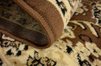 Unique Loom Sialk Hill Collection Area Rug - Washington (2' 7" x 10' Runner Brown/Black)
