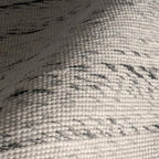 Rugs USA Santa Ynez Ivory/Grey, 4' x 6', Handmade, Marled, Wool & Cotton, Soft and Cozy, High Traffic, Stain Resistant, Easy Clean, Durable Area Rug for Bedroom, Living Room, Dining, Den, Foyer