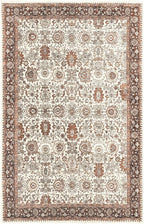 Keen Home Design 2x3 Rug - Machine Washable Entry Rug with Non-Slip Backing, Ideal for Enteryway, Kitchen, Bathroom, Laundry Room - Vintage, Easy Clean, Durable, Low Pile - (2' x 3')