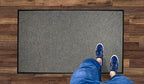 M + A Matting 208540412 WaterHog Diamond | Commercial-Grade Entrance Mat with Rubber Border – Indoor/Outdoor, Quick Drying, Stain Resistant Door Mat (Charcoal, 12.2' Length x 4' Width)
