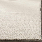 SAFAVIEH Natura Collection Runner Rug - 2' x 14', Ivory, Handmade Wool Blend, Textured Design, Ideal for Hallway, Bedroom, Foyer (NAT620A)