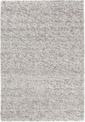 Dash and Albert Loggia Grey Handwoven Wool Rug, 9 X 12 Feet, Grey Solid Pattern - Premium Luxury Hotel Quality Soft Breathable Hypoallergenic Machine Washable Easy Care All Season Comfortable