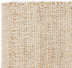 REDEARTH · Jute Cotton Area Rug - 2'x3' Rectangular Rug, Sustainable Handwoven, Non-Shedding, Soft & Durable – Reversible, Neutral Tones for Home Décor in Living Room, Dining Room, Bedroom, Set of 2
