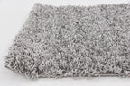 Unique Loom Solid Shag Collection Area Rug (2' x 6' 5" Runner, Cloud Gray)