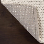 Nuloom Penelope Off-White/Ivory, 6' x 9', Hand-Braided, Wool & Cotton, Textured and Dense, High Traffic, Stain Resistant, Easy Clean, Durable Area Rug for Bedroom, Living Room, Dining, Entryway