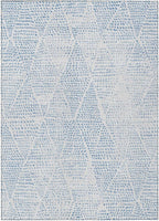 Addison Rugs Chantille ACN591 Denim 8' x 10' Indoor Outdoor Area Rug, Easy Clean, Machine Washable, Non Shedding, Bedroom, Living Room, Dining Room, Kitchen, Patio Rug