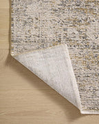 Loloi Amber Lewis Alie Collection ALE-05 Gold/Beige 7'-10'' x 7'-10'', .13'' Pile Height, Round Area Rug