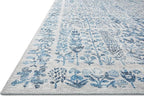 Loloi Rifle Paper Co. Maison Collection MAO-07 Blue 8'-4" x 11'-6", .19" Pile Height, Area Rug