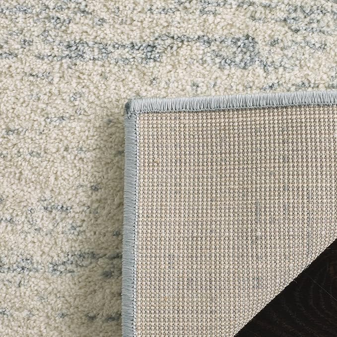 SAFAVIEH Adirondack Collection Runner Rug - 2'6" x 12', Slate & Cream, Modern Ombre Design, Non Shedding & Easy to Clean, Ideal for Hallway, Foyer, Kitchen, Entryway, Bedroom (ADR113T)