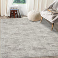 RUGSREAL Bedroom Rug 3x5 Washable Rug for Living Room Small Entryway Carpet with Rubber Backing Stain Resistant Dining Room Throw Mat Modern Solid Color Area Rug for Bedside Kitchen, Taupe