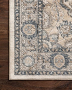 Loloi Teagan Collection TEA-01 Natural/Lt. Grey 2'-8" x 13' Runner Rug, Large, Soft Neutral Rug, High-Traffic for Living Room, Bedroom, Home Office, Dining Area