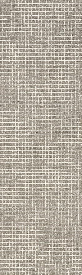 Rugs USA Melrose Grey, 2'6" x 8', Handmade, Wool & Cotton, Soft and Cozy, High Traffic, Stain Resistant, Easy Clean, Durable Area Rug for Bedroom, Living Room, Dining Space, Den, Entryway
