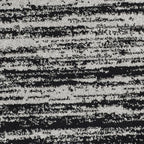SAFAVIEH Adirondack Collection Area Rug - 6' Round, Silver & Black, Modern Ombre Design, Non Shedding & Easy to Clean, Ideal for Living Room, Bedroom, Office, Dining Space (ADR113A)