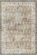 LUMI 5x8 Washable Area Rug for Living Room, Ultra Soft Traditional Vintage Rugs Non Slip with Rubber Backing, Low Profile, High Traffic, Stain Resistant Carpets, Ideal for Bedroom, Dining Room, Indoor